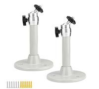 DEANKEJI Staffa Proiettore Soffitto, 135MM Projector Ceiling Mount, 2 Pezzi Supporto Angolare Girevole in Lega di Alluminio per Proiettore per Telecamere di Sicurezza, Vari Proiettori