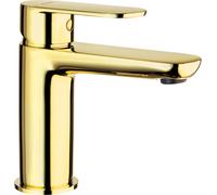 Deante Alpinia rubinetto per lavabo verticale oro BGA_Z20M