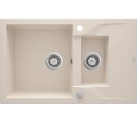 Deante Andante lavello in granito 78x49 cm beige ZQN_5513