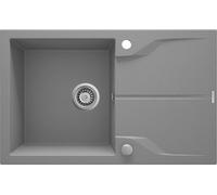 Deante Andante lavello in granito 78x49 cm grigio/grafite/inox ZQN_S113