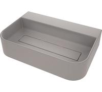 Deante Arnika lavabo 60.5x40.5 cm rettangolare da appoggio grigio/pietra opaca CQA_SU6S