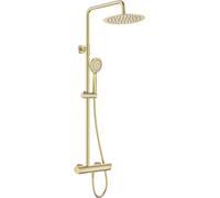 Deante Arnika set doccia a parete con soffione oro NACR1QK