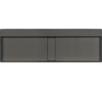 Deante Blur lavabo 120x40 cm rettangolare da appoggio antracite CQB_TU2S