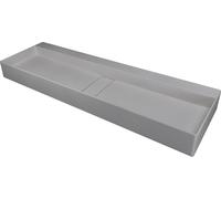 Deante Blur lavabo 120x40 cm rettangolare da appoggio grigio/pietra CQB_SU2S