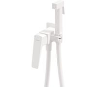 Deante Blur rubinetto per bidet con set doccia da incasso bianco BQL_A34M
