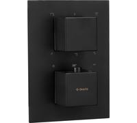 Deante Box rubinetto per vasca e doccia da incasso con termostato nero BXY_NEAT