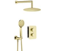 Deante Box set doccia da incasso con termostato con soffione oro BXYZREBT