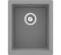 Deante Corda lavello in granito 40x32 cm grigio/grafite/inox ZQA_S10B