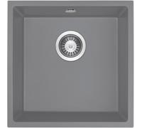 Deante Corda lavello in granito 40x40 cm grigio/grafite/inox ZQA_S10A