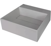 Deante Correo lavabo 40x40 cm quadrata da appoggio grigio/pietra opaca CQR_SU4M