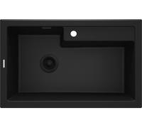 Deante Eridan lavello in granito 80x50 cm grigio/grafite/inox ZQE_G10B