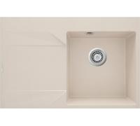 Deante Evora lavello in granito 76x50 cm beige ZQJ_511L