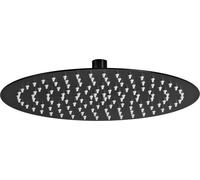 Deante Floks soffione doccia 30x30 cm rotonda nero NAC_203K