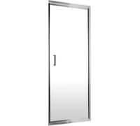 Deante Jasmin Plus porta doccia 80 cm a battente cromo lucida/vetro trasparente KTJ012D