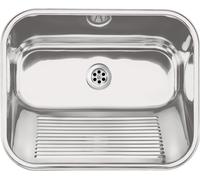 Deante lavello industriale a 1 vasca 53.3x43.3 cm acciaio ZYK_0100