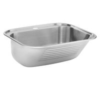 Deante lavello industriale a 1 vasca 55x49.5 cm acciaio ZYK_010B