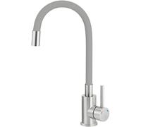 Deante Luno rubinetto da cucina verticale grafite/grigio BOC_S720
