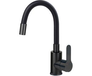 Deante Lupo rubinetto per lavabo verticale nero BLU_N24M