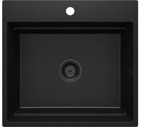 Deante Magnetic lavello in granito 56x52 cm nero ZRM_N10A