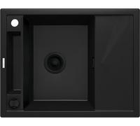 Deante Magnetic lavello in granito 64x50 cm nero ZRM_N11A