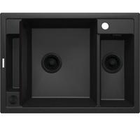 Deante Magnetic lavello in granito 69x50 cm nero ZRM_G503