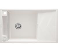Deante Magnetic lavello in granito 82x50 cm bianco ZRM_A113