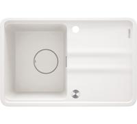 Deante Momi lavello in granito 67x44 cm bianco ZKM_A11A