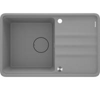 Deante Momi lavello in granito 78x50 cm grigio/grafite/inox ZKM_S113