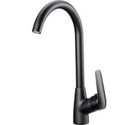 Deante Neo Boro rubinetto da cucina verticale nero BMON62M