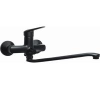 Deante Neo Boro rubinetto per lavabo a parete nero BMO_N56M