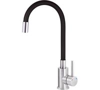 Deante Neo Luno rubinetto da cucina verticale acciaio inossidabile-nero BOCB720