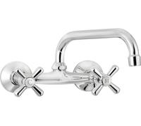 Deante Neo Symetrio rubinetto per lavabo a parete cromo BOS_050D