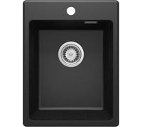 Deante Olfato lavello in granito 50x38 cm grigio/grafite/inox ZPO_G10E