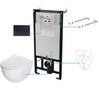 Deante Peonia set modulo di installazione, vaso wc e placca di comando CDEN6ZPW