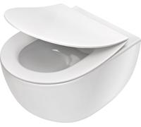 Deante Peonia vaso wc con copriwater a discesa lenta sospeso senza brida bianco lucida CDED6ZPW