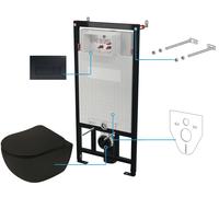 Deante Peonia Zero set modulo di installazione, vaso wc e placca di comando CDENNZPW