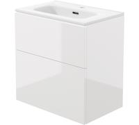 Deante Prizma lavabo con armadietto 60 cm bianco ST6U6U6U6M