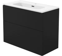 Deante Prizma lavabo con armadietto 80 cm nero STNU8U6U8M