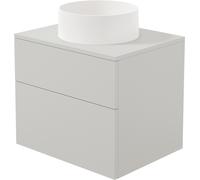 Deante Prizma lavavo con armadietto e piano 60 cm beige SDKB6SAU4S