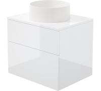 Deante Prizma lavavo con armadietto e piano 60 cm bianco SD6B6SAU4S