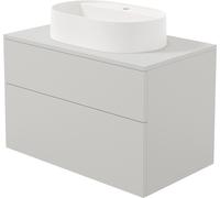 Deante Prizma lavavo con armadietto e piano 80 cm beige SDKB8SAU6B