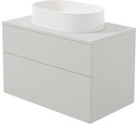 Deante Prizma lavavo con armadietto e piano 80 cm beige SDKB8SAU6S