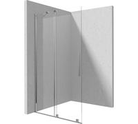 Deante Prizma parete doccia walk-in 80 cm cromo lucida/vetro trasparente KTJ_038R