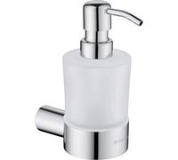 Deante Round dispenser di sapone liquido 200 ml cromo-vetro ADR_0421