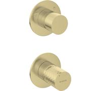 Deante Silia Hexa rubinetto per vasca e doccia da incasso oro BHS_R44P