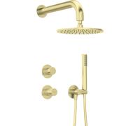 Deante Silia Hexa set doccia da incasso con soffione oro NHS_R9YK