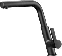 Deante Silia rubinetto da cucina verticale nero BQS_N73M