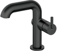 Deante Silia rubinetto per lavabo verticale nero BQSN24M