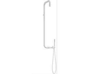 Deante Silia set doccia a parete con soffione bianco NQS_A4XM
