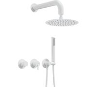 Deante Silia set doccia da incasso con soffione bianco NQS_A0YK